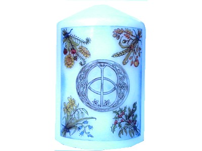 Chalice Well Candle NEW SIZE see description